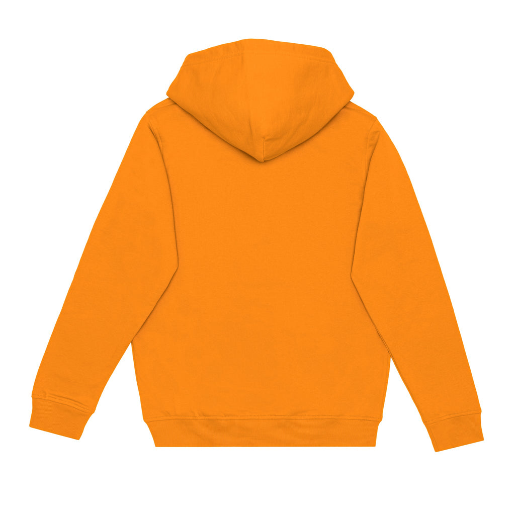 Just Like Hero HERO-2020, Unisex Blank Hoodie, Orange (FINAL SALE)