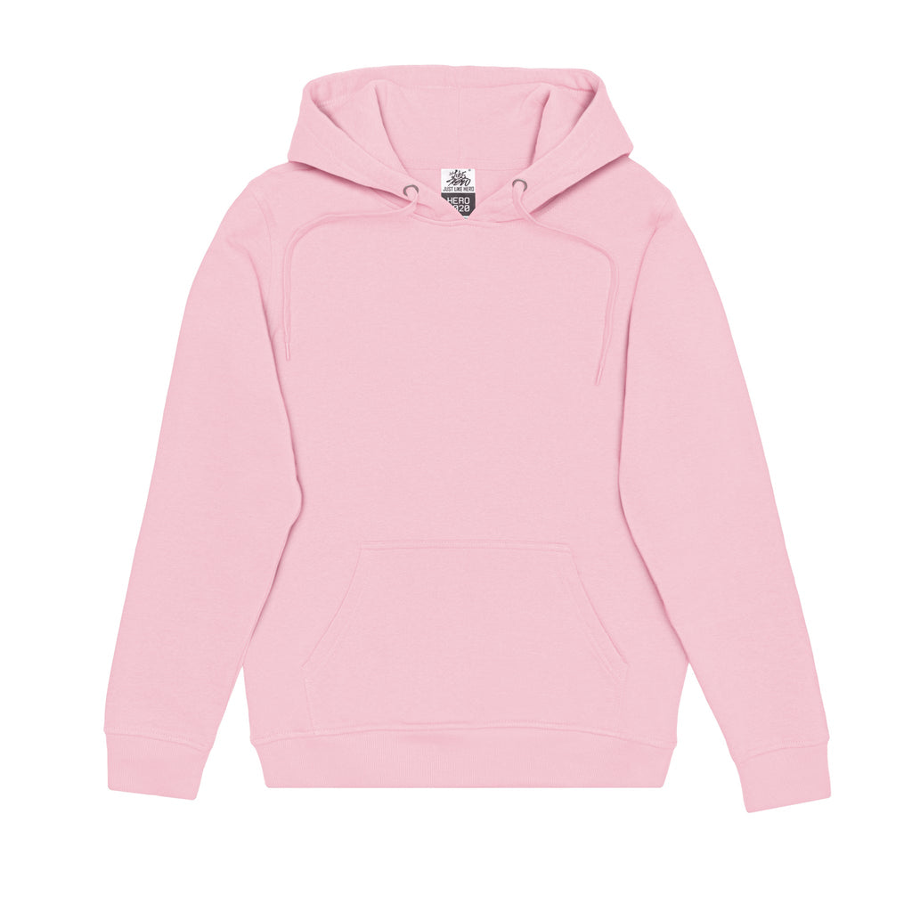 Just Like Hero HERO-2020, Unisex Blank Hoodie, Pink