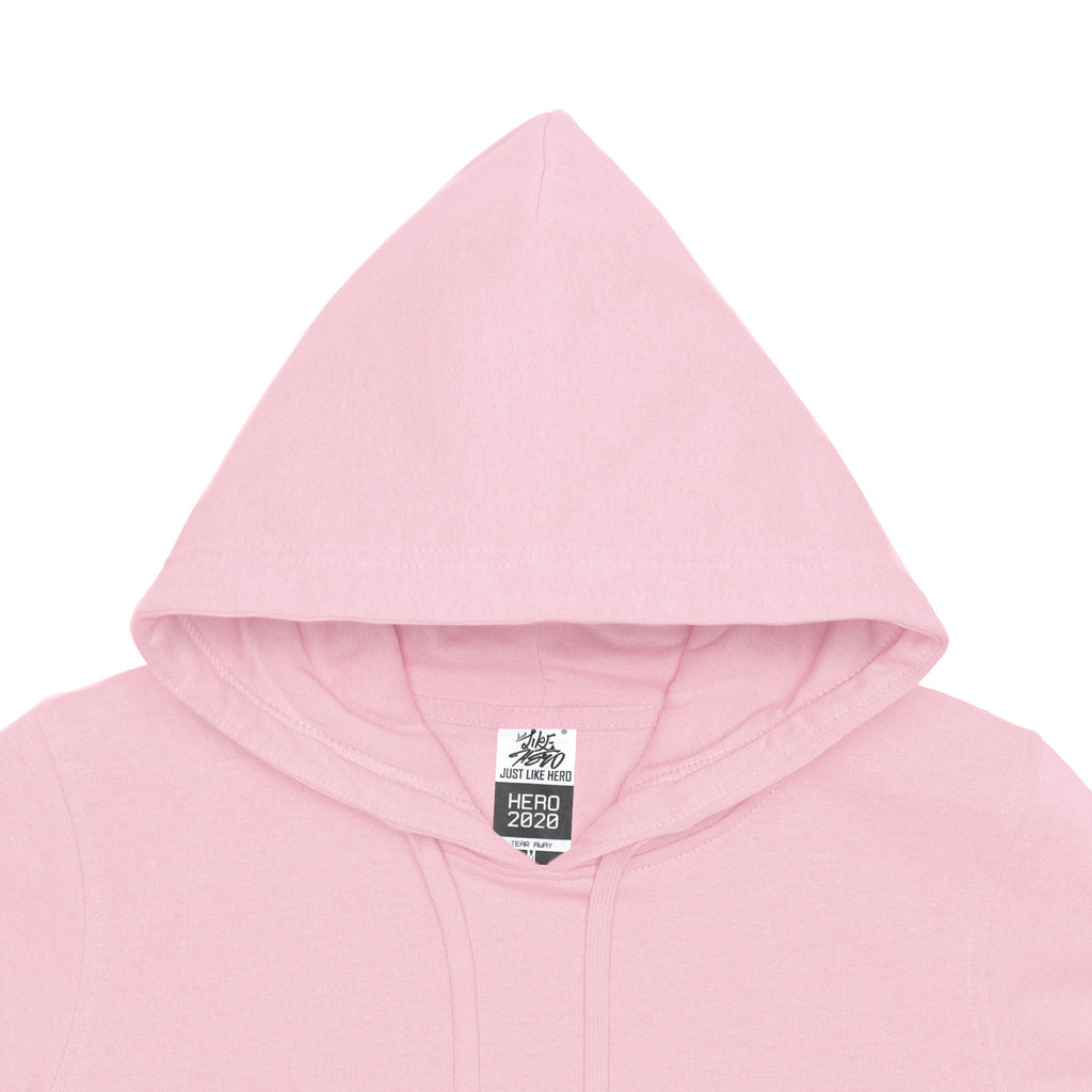 Just Like Hero HERO-2020, Unisex Blank Hoodie, Pink