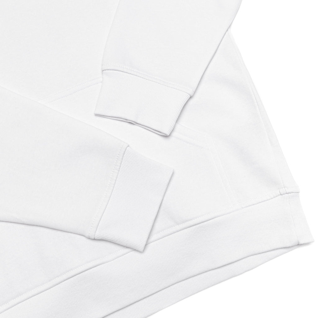 Just Like Hero HERO-2020, Unisex Blank Hoodie, White