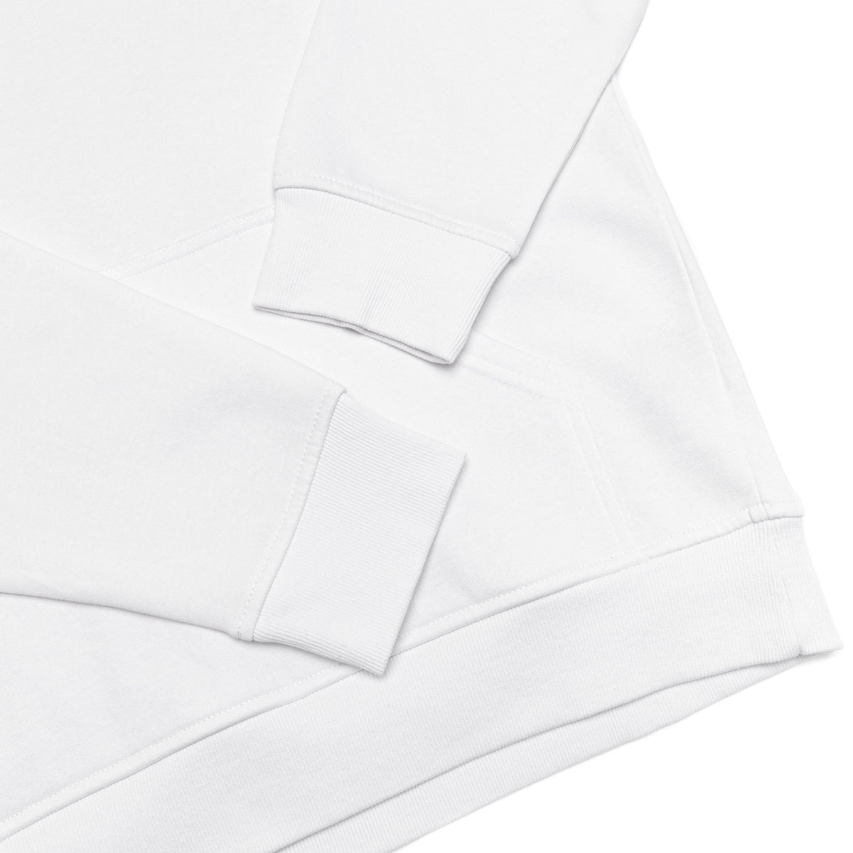 Just Like Hero HERO-2020, Unisex Blank Hoodie, White