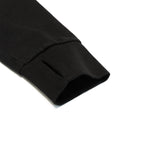 Just Like Hero HERO-2120C, Cropped Drop Shoulder Pullover Hoodie, Black