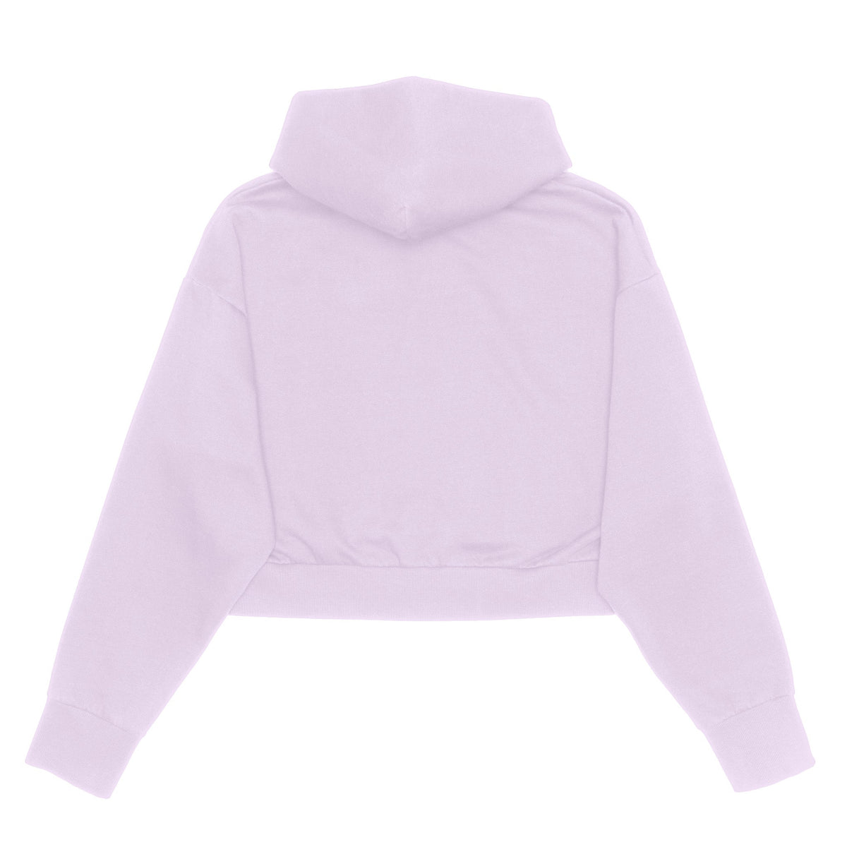 Just Like Hero HERO-2120C, Cropped Drop Shoulder Pullover Hoodie, Lavender
