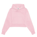 Just Like Hero HERO-2120C, Cropped Drop Shoulder Pullover Hoodie, Pink