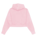 Just Like Hero HERO-2120C, Cropped Drop Shoulder Pullover Hoodie, Pink