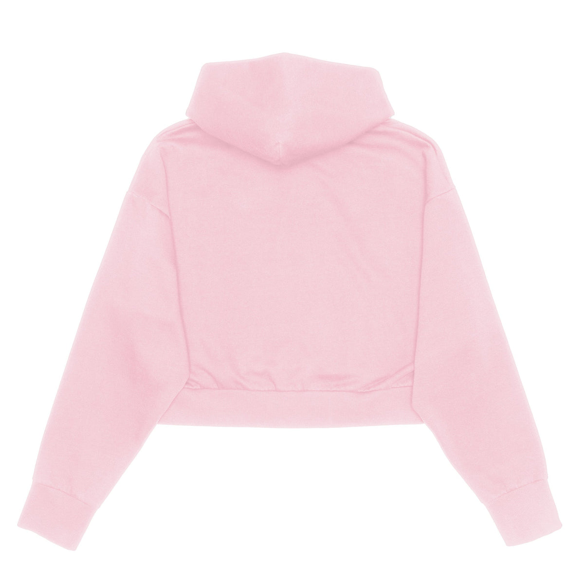 Just Like Hero HERO-2120C, Cropped Drop Shoulder Pullover Hoodie, Pink