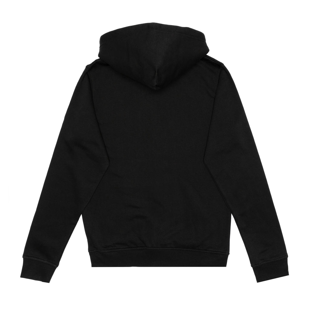 Just Like Hero HERO-3020, Unisex Full Zip Hoodie, Black