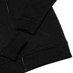 Just Like Hero HERO-3020, Unisex Full Zip Hoodie, Black