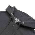 Just Like Hero HERO-3020, Unisex Full Zip Hoodie, Dark Heather