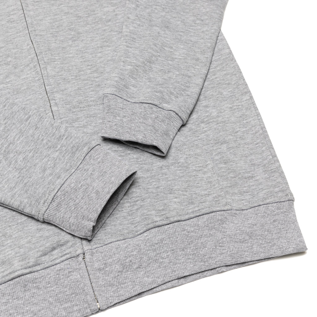 Just Like Hero HERO-3020, Unisex Full Zip Hoodie, Sport Grey
