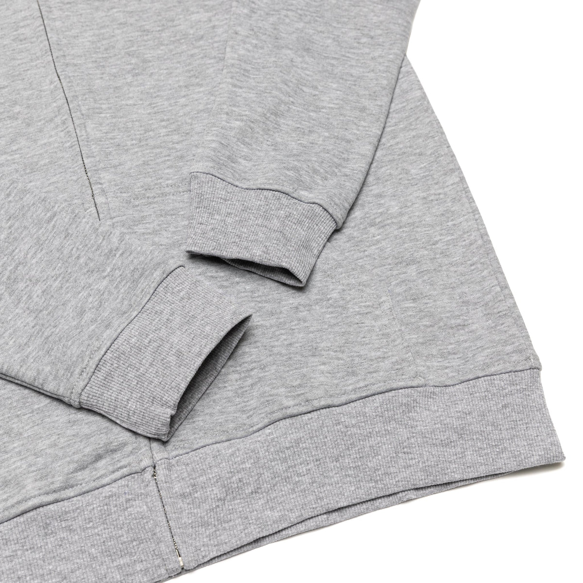 Just Like Hero HERO-3020, Unisex Full Zip Hoodie, Sport Grey