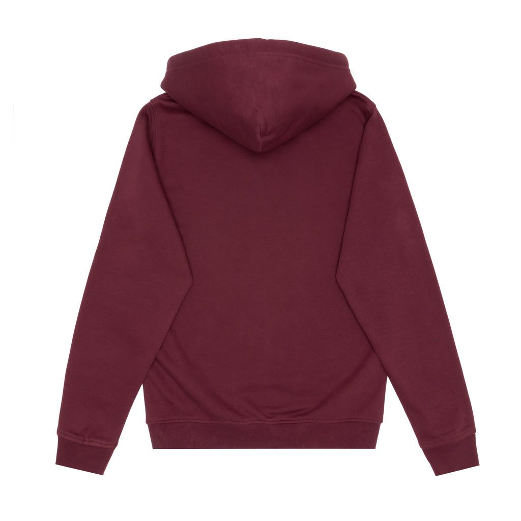 Just Like Hero HERO-3020, Unisex Full Zip Hoodie, Maroon