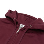 Just Like Hero HERO-3020, Unisex Full Zip Hoodie, Maroon