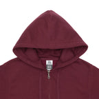 Just Like Hero HERO-3020, Unisex Full Zip Hoodie, Maroon