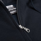 Just Like Hero HERO-3020, Unisex Full Zip Hoodie, Navy Blue
