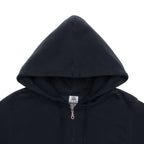 Just Like Hero HERO-3020, Unisex Full Zip Hoodie, Navy Blue