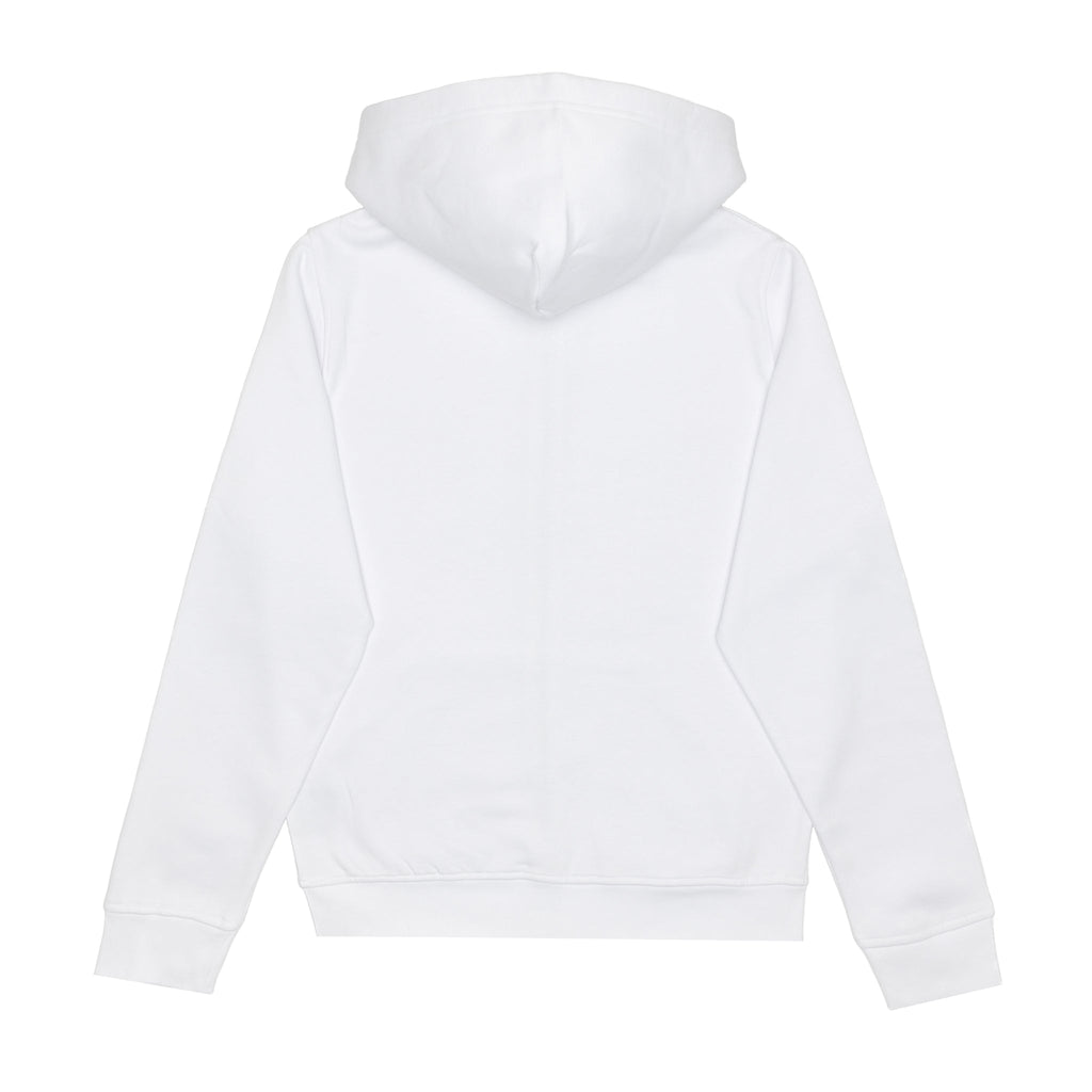 Just Like Hero HERO-3020, Unisex Full Zip Hoodie, White (FINAL SALE)