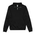 Just Like Hero HERO-4020, Youth Quarter Zip Sweatshirt, Black