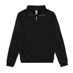 Just Like Hero HERO-4020, Youth Quarter Zip Sweatshirt, Black