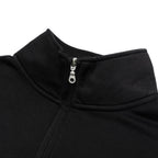 Just Like Hero HERO-4020, Youth Quarter Zip Sweatshirt, Black