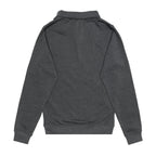 Just Like Hero HERO-4020, Youth Quarter Zip Sweatshirt, Dark Heather