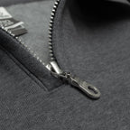 Just Like Hero HERO-4020, Youth Quarter Zip Sweatshirt, Dark Heather