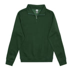 Just Like Hero HERO-4020, Youth Quarter Zip Sweatshirt, Forest Green