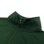 Just Like Hero HERO-4020, Youth Quarter Zip Sweatshirt, Forest Green