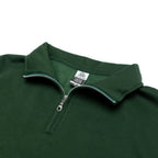 Just Like Hero HERO-4020, Youth Quarter Zip Sweatshirt, Forest Green