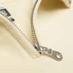 Just Like Hero HERO-4020, Youth Quarter Zip Sweatshirt, Ivory