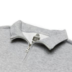 Just Like Hero HERO-4020, Youth Quarter Zip Sweatshirt, Sport Grey