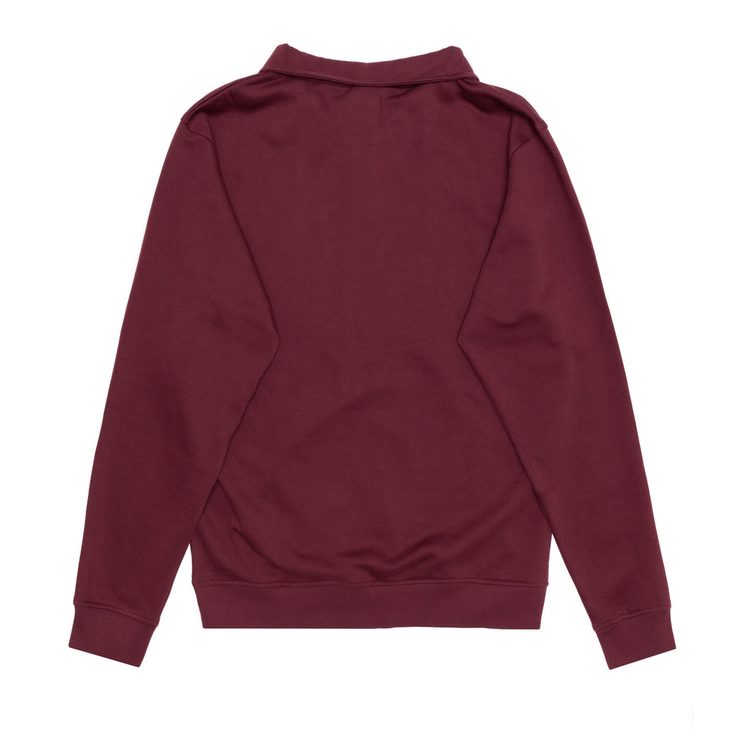 Just Like Hero HERO-4020, Youth Quarter Zip Sweatshirt, Maroon