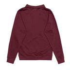 Just Like Hero HERO-4020, Youth Quarter Zip Sweatshirt, Maroon