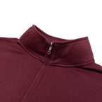 Just Like Hero HERO-4020, Youth Quarter Zip Sweatshirt, Maroon