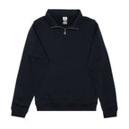 Just Like Hero HERO-4020, Youth Quarter Zip Sweatshirt, Navy Blue
