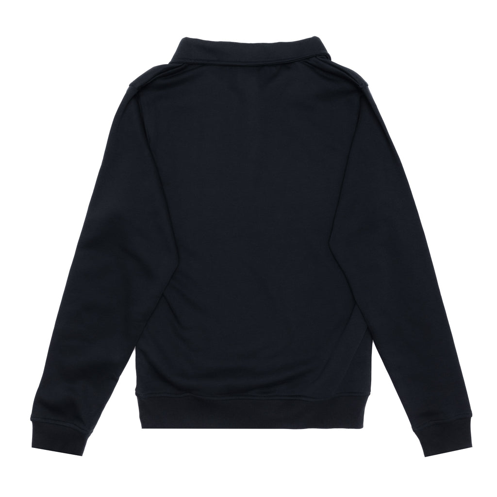 Just Like Hero HERO-4020, Youth Quarter Zip Sweatshirt, Navy Blue