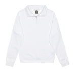 Just Like Hero HERO-4020, Youth Quarter Zip Sweatshirt, White (FINAL SALE)