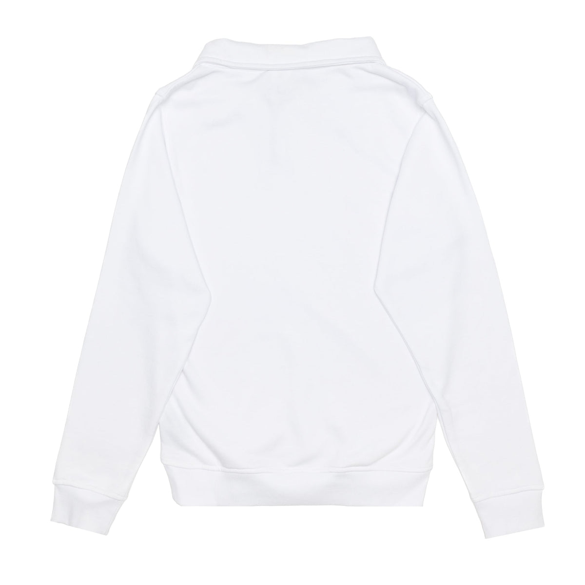 Just Like Hero HERO-4020, Youth Quarter Zip Sweatshirt, White