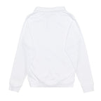Just Like Hero HERO-4020, Youth Quarter Zip Sweatshirt, White (FINAL SALE)