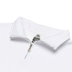 Just Like Hero HERO-4020, Youth Quarter Zip Sweatshirt, White