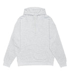 Just Like Hero HERO-4220, Unisex Drop Shoulder 1/2 Zip Hoodie, Ash Heather