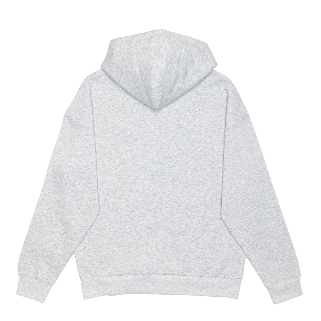 Just Like Hero HERO-4220, Unisex Drop Shoulder 1/2 Zip Hoodie, Ash Heather