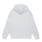 Just Like Hero HERO-4220, Unisex Drop Shoulder 1/2 Zip Hoodie, Ash Heather