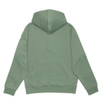 Just Like Hero HERO-4220, Unisex Drop Shoulder 1/2 Zip Hoodie, Dusty Green