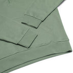 Just Like Hero HERO-4220, Unisex Drop Shoulder 1/2 Zip Hoodie, Dusty Green