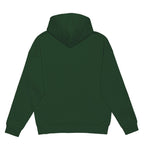 Just Like Hero HERO-4220, Unisex Drop Shoulder 1/2 Zip Hoodie, Forest Green