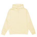 Just Like Hero HERO-4220, Unisex Drop Shoulder 1/2 Zip Hoodie, Ivory