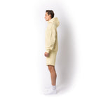 Just Like Hero HERO-4220, Unisex Drop Shoulder 1/2 Zip Hoodie, Ivory