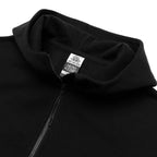 Just Like Hero HERO-4220C, Cropped Drop Shoulder 1/2 Zip Hoodie, Sky Blue
