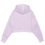 Just Like Hero HERO-4220C, Cropped Drop Shoulder 1/2 Zip Hoodie, Lavender